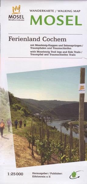 WK Cochem: Wanderkarte Nr. 23 des Eifelvereins (Karten des Eifelvereins) Business & Technology Books