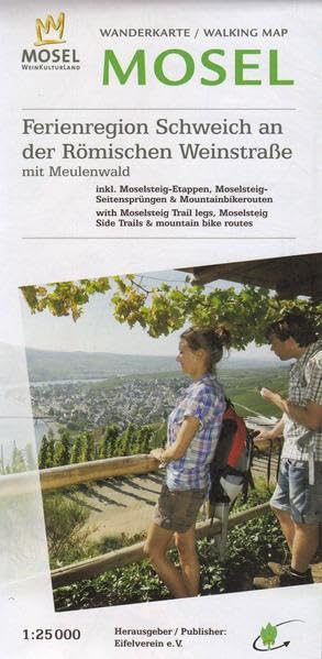 WK Schweich an der Römischen Weinstraße: Wanderkarte Nr. 30 des Eifelvereins (Karten des Eifelvereins) Maps & Plans
