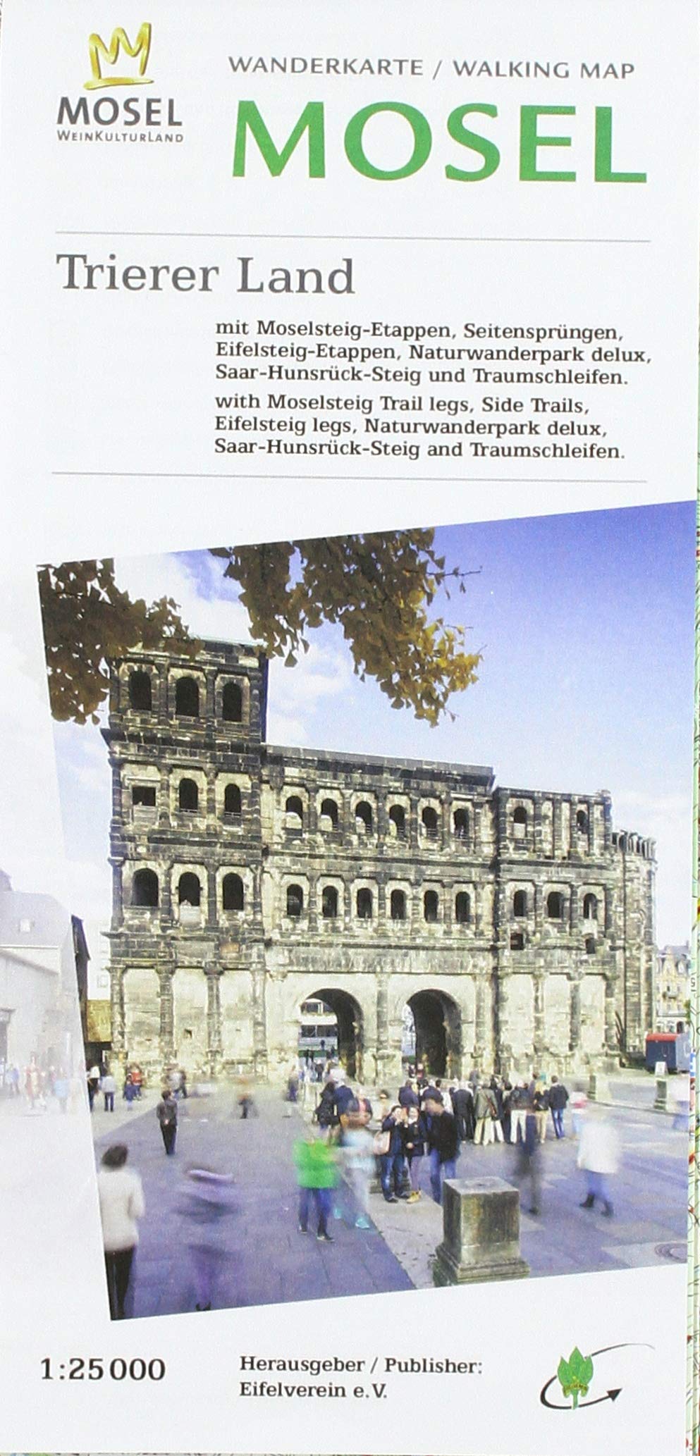 WK Trier und Trier-Land: Wanderkarte Nr. 29 des Eifelvereins (Karten des Eifelvereins) Maps & Plans