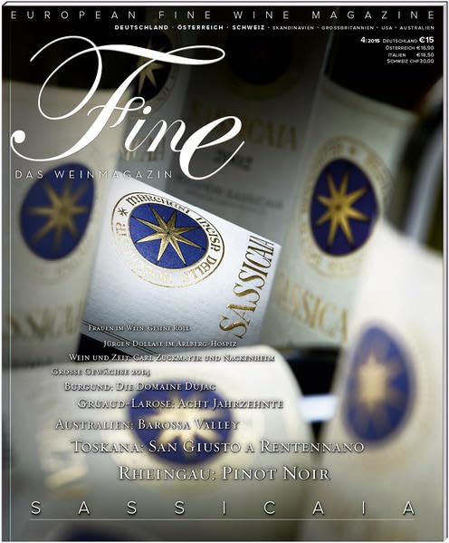 FINE Das Weinmagazin 04/2015 Leisure, Home & Garden