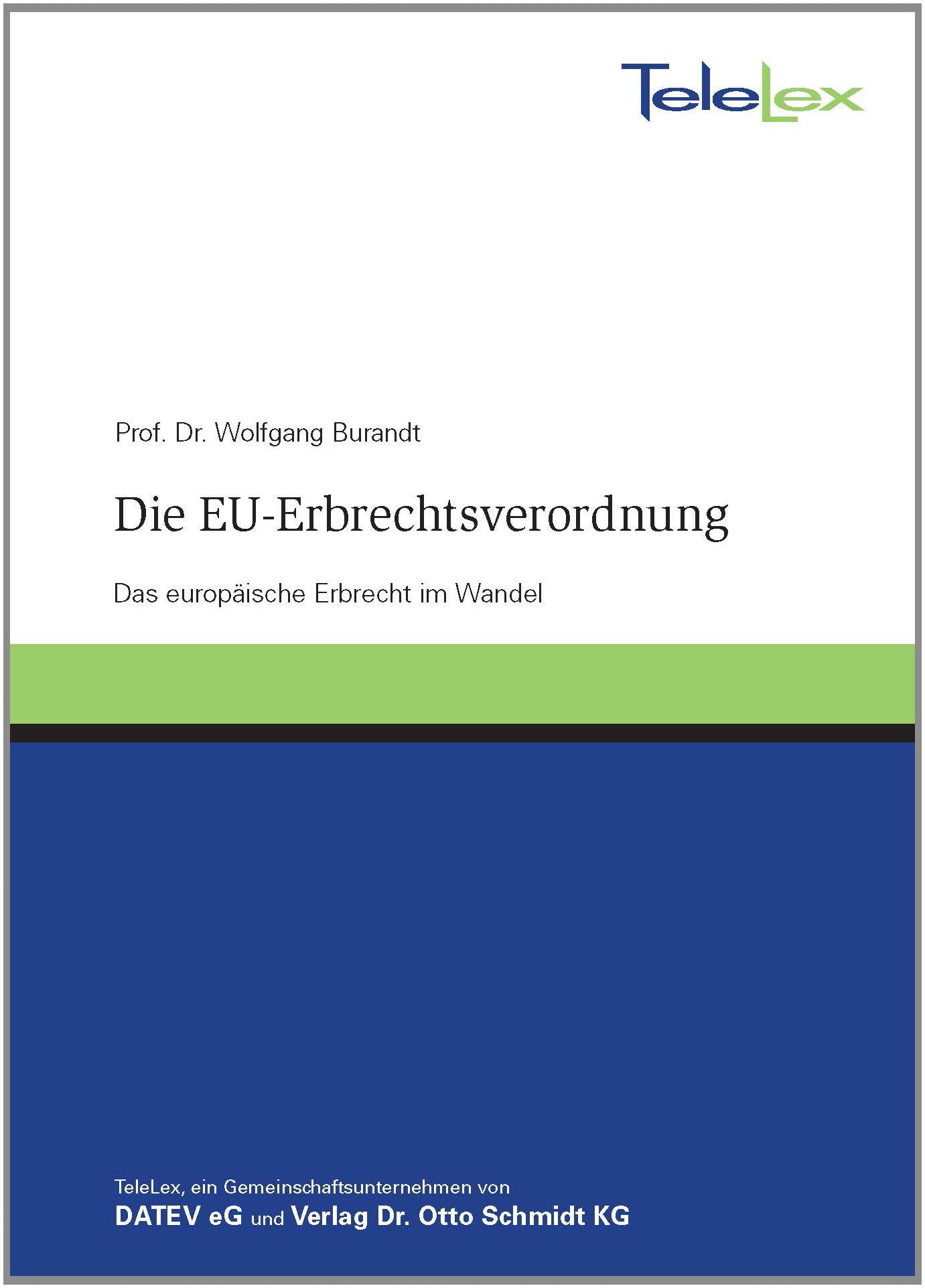 Die EU-Erbrechtsverordnung Law