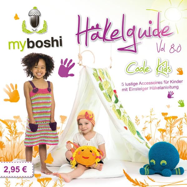 myboshi Häkelguide Vol. 8.0 Coole Kids book