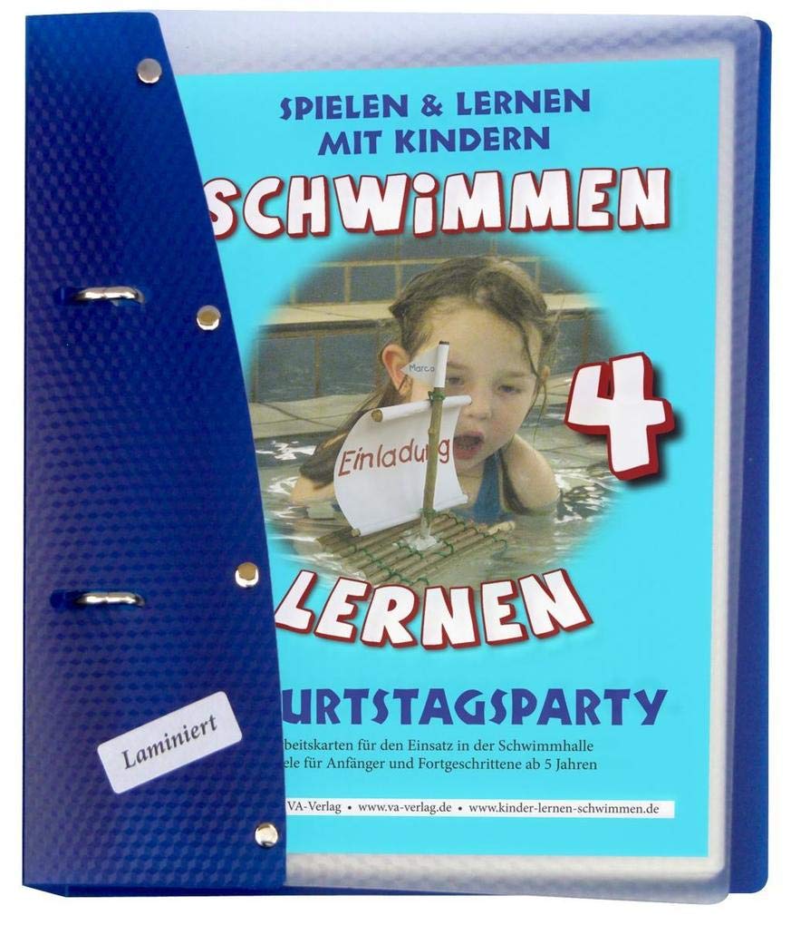 Geburtstagsparty, laminiert (4): Schwimmen lernen (Schwimmen lernen - laminiert: Spielen & Lernen mit Kindern) Leisure & Fun
