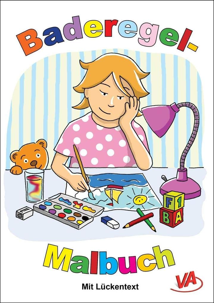 Baderegel-Malbuch Leisure & Fun