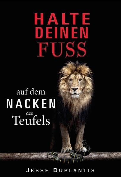 Halte deinen Fuß auf dem Nacken des Teufels Religion & Esotericism