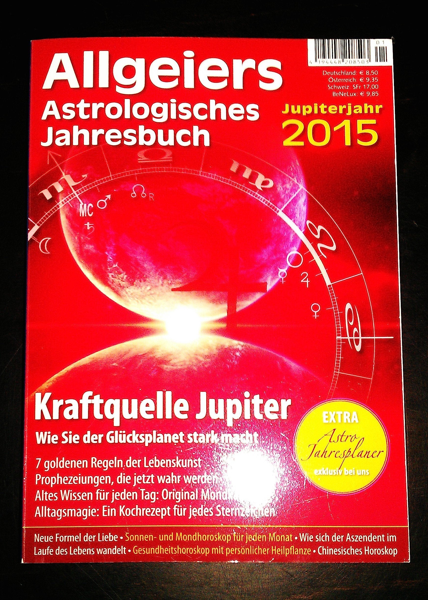 Allgeiers Astrologisches Jahresbuch 2015 Religion & Esotericism