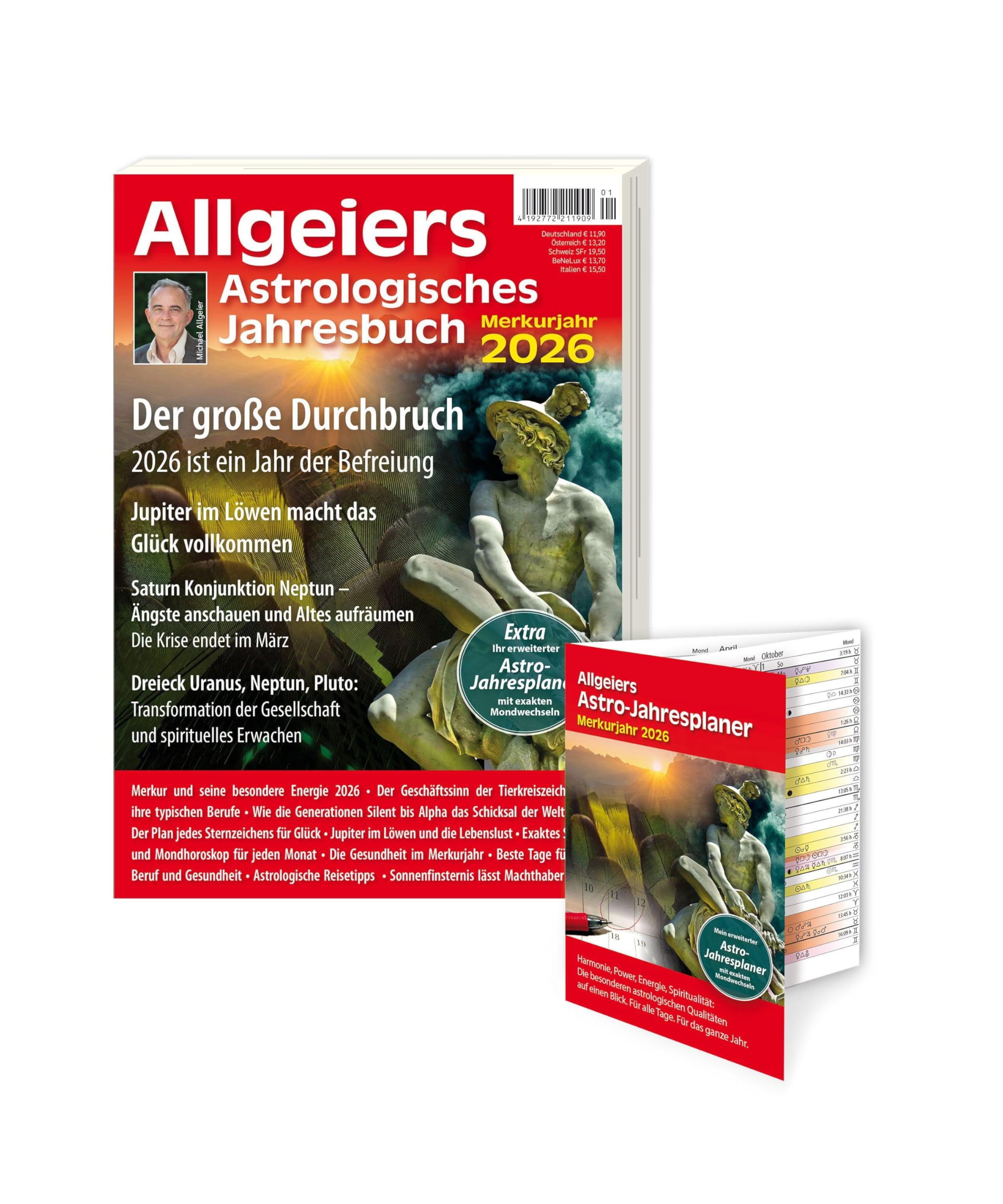 Allgeiers Astrologisches Jahresbuch 2026 Leisure, Home & Garden