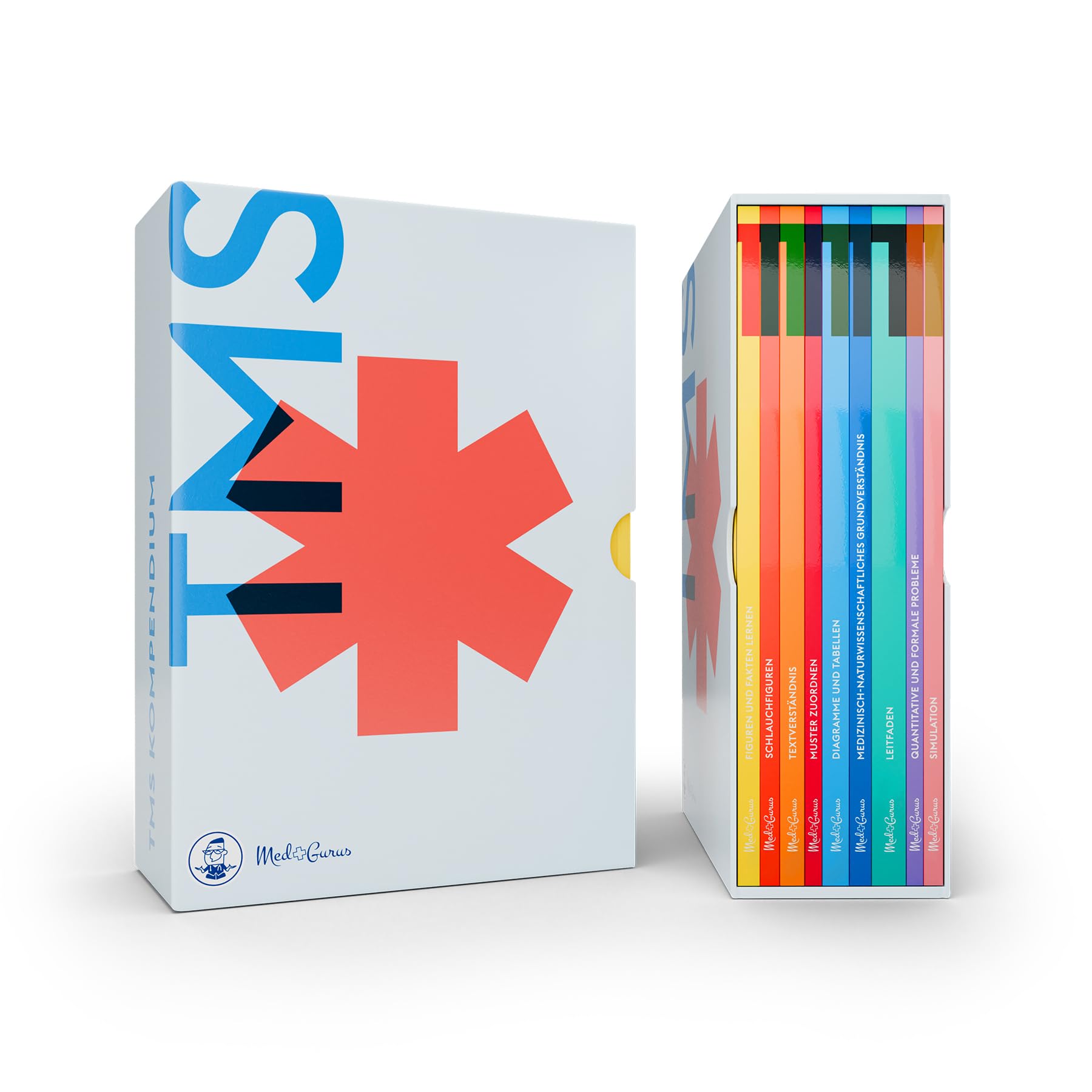 MedGurus - TMS Kompendium - Ideale Vorbereitung auf den Medizinertest mit 3.000+ Übungsaufgaben, Leitfaden und TMS Simulation - Erfolgreich ins Medizinstudium Medicine