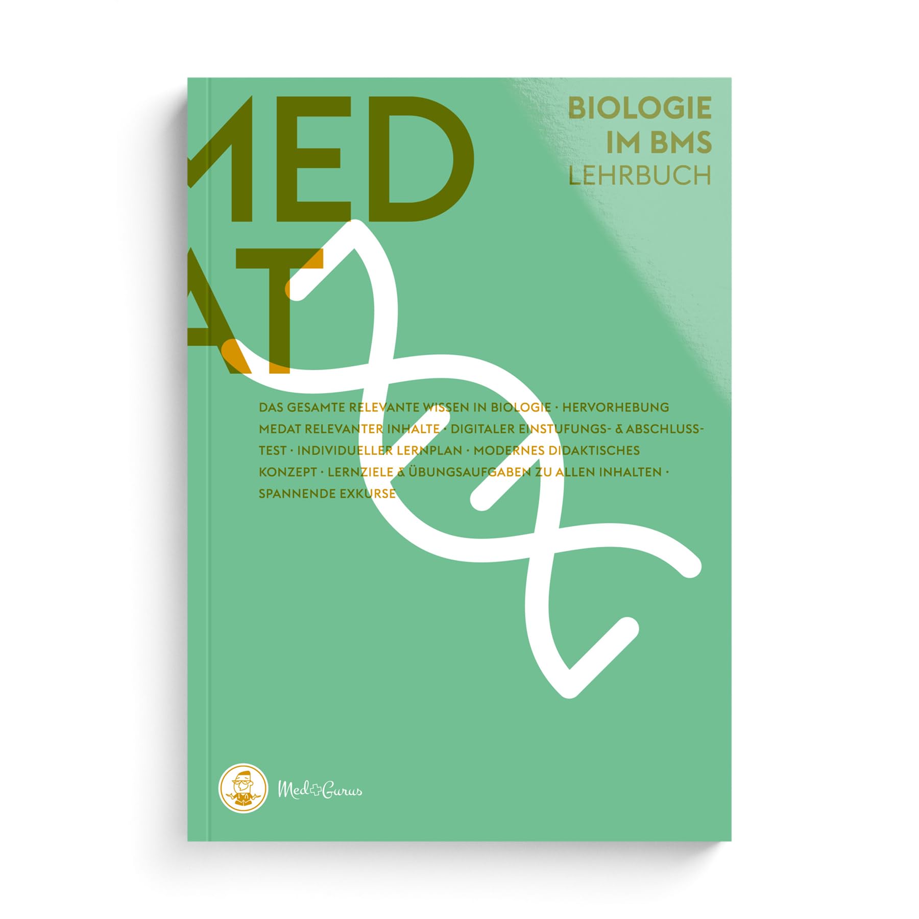 MedGurus - MedAT Vorbereitung - Biologie Lehrbuch zur Vorbereitung auf den Basiskenntnistest für medizinische Studiengänge BMS im Aufnahmeverfahren MedAT für das Medizinstudium in Österreich Medicine