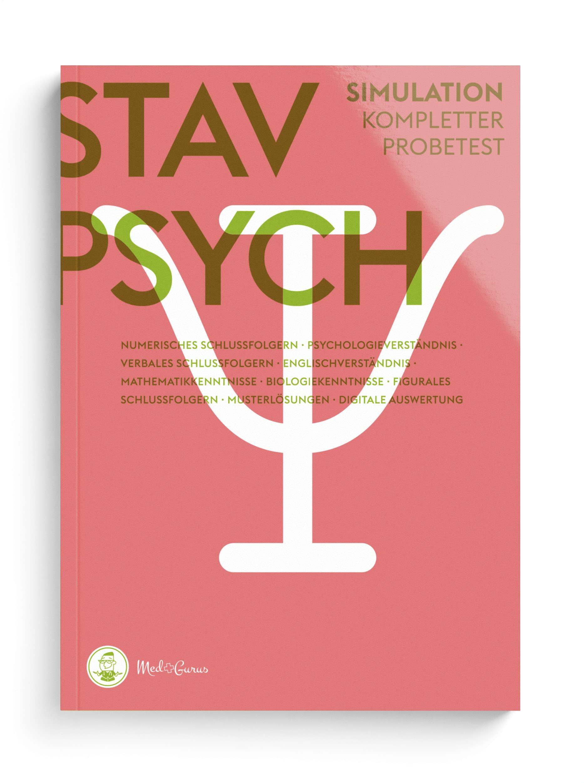 STAV-Psych Vorbereitung | Simulation | Kompletter Probetest zur Vorbereitung auf das Studierenden-Auswahlverfahren Psychologie in Deutschland Medicine