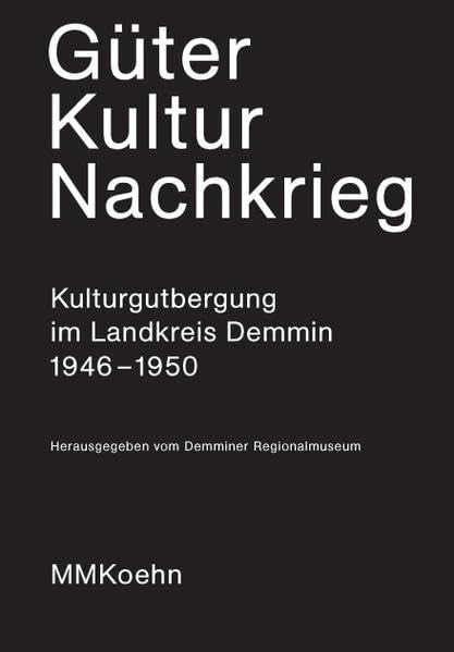 Güter – Kultur – Nachkrieg Film, Art & Culture