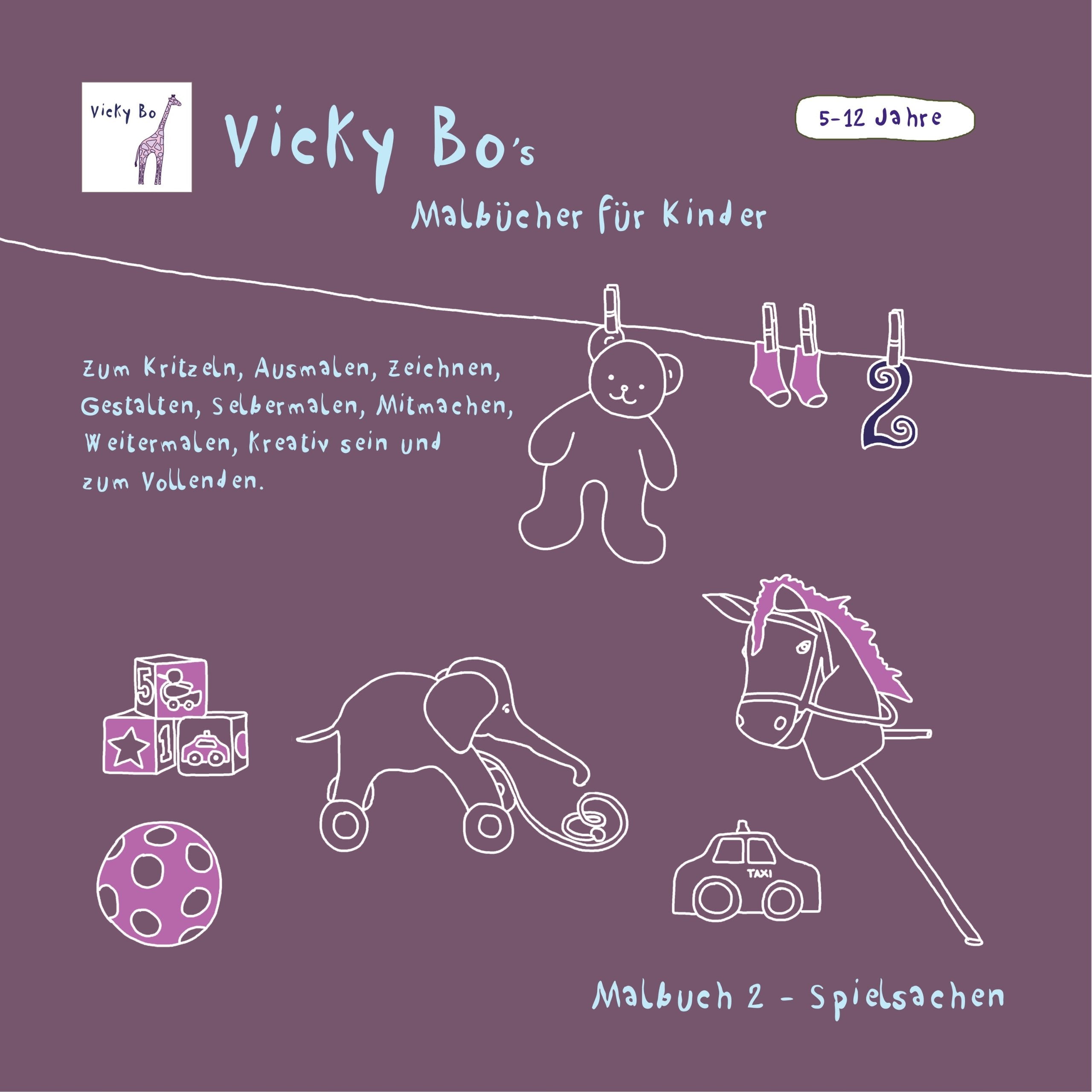 Malbuch Spielsachen Non-fiction
