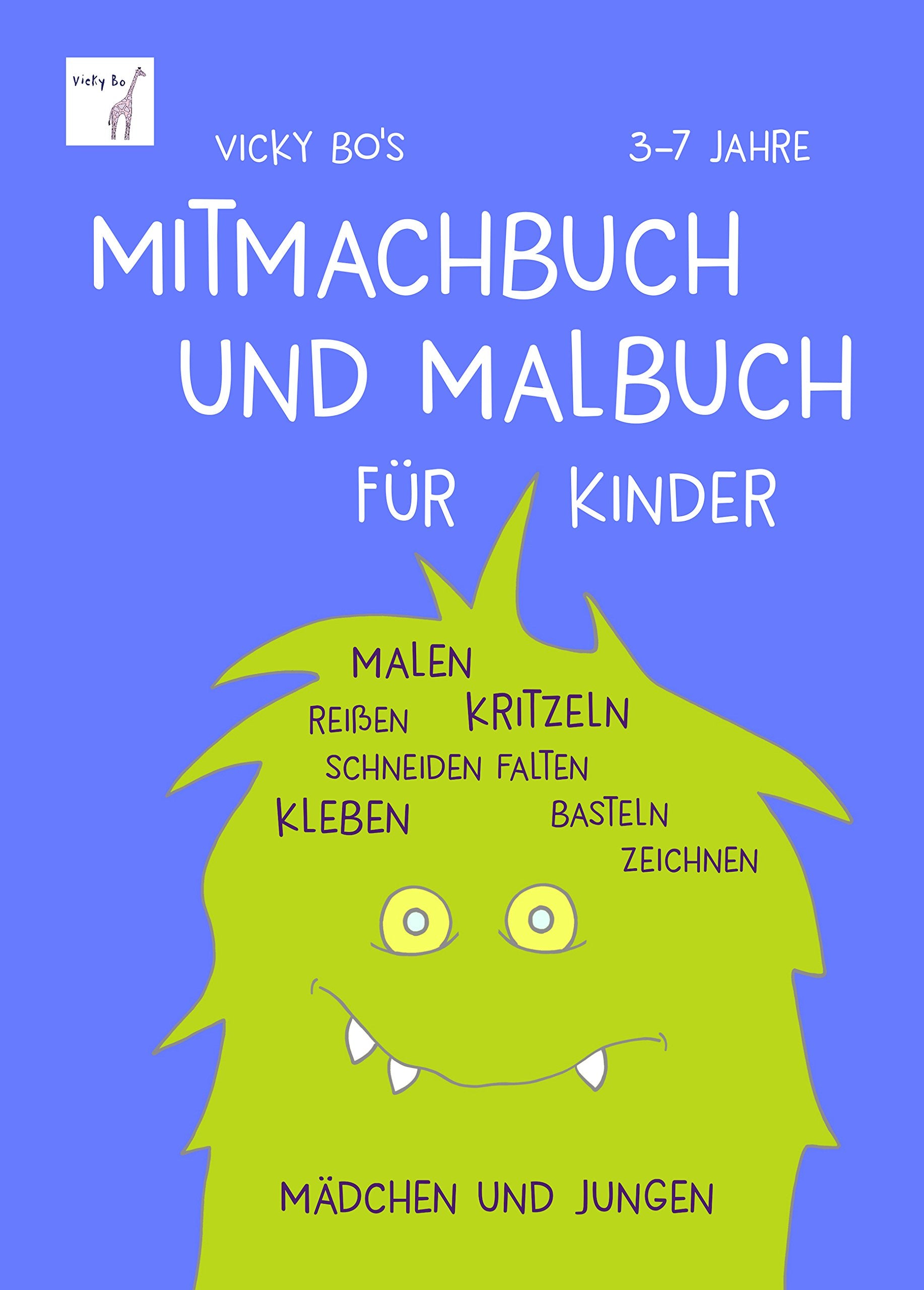 Mitmachbuch und Malbuch ab 3 Jahre Lifestyle