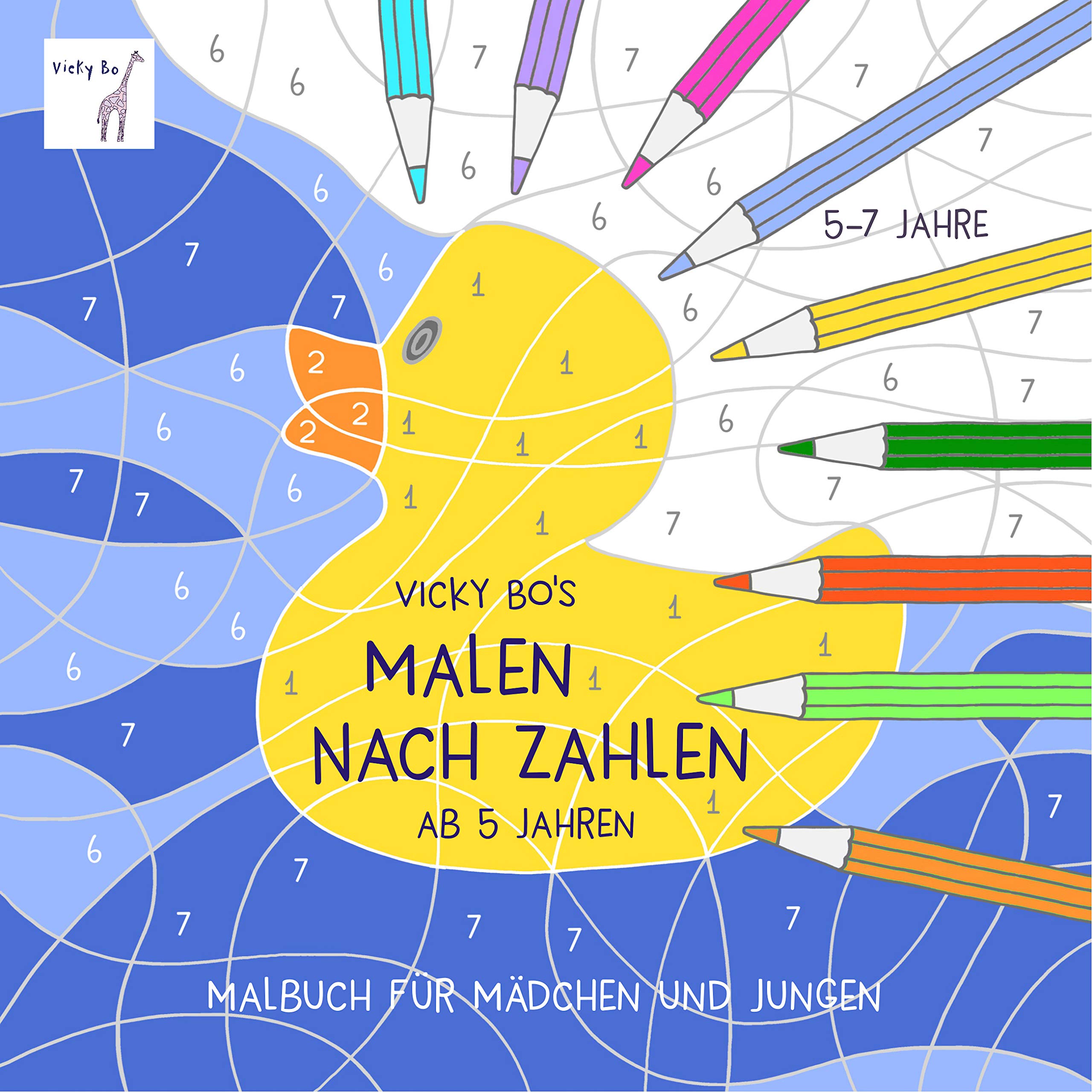 Vicky Bo's Malen nach Zahlen ab 5 Jahren Lifestyle