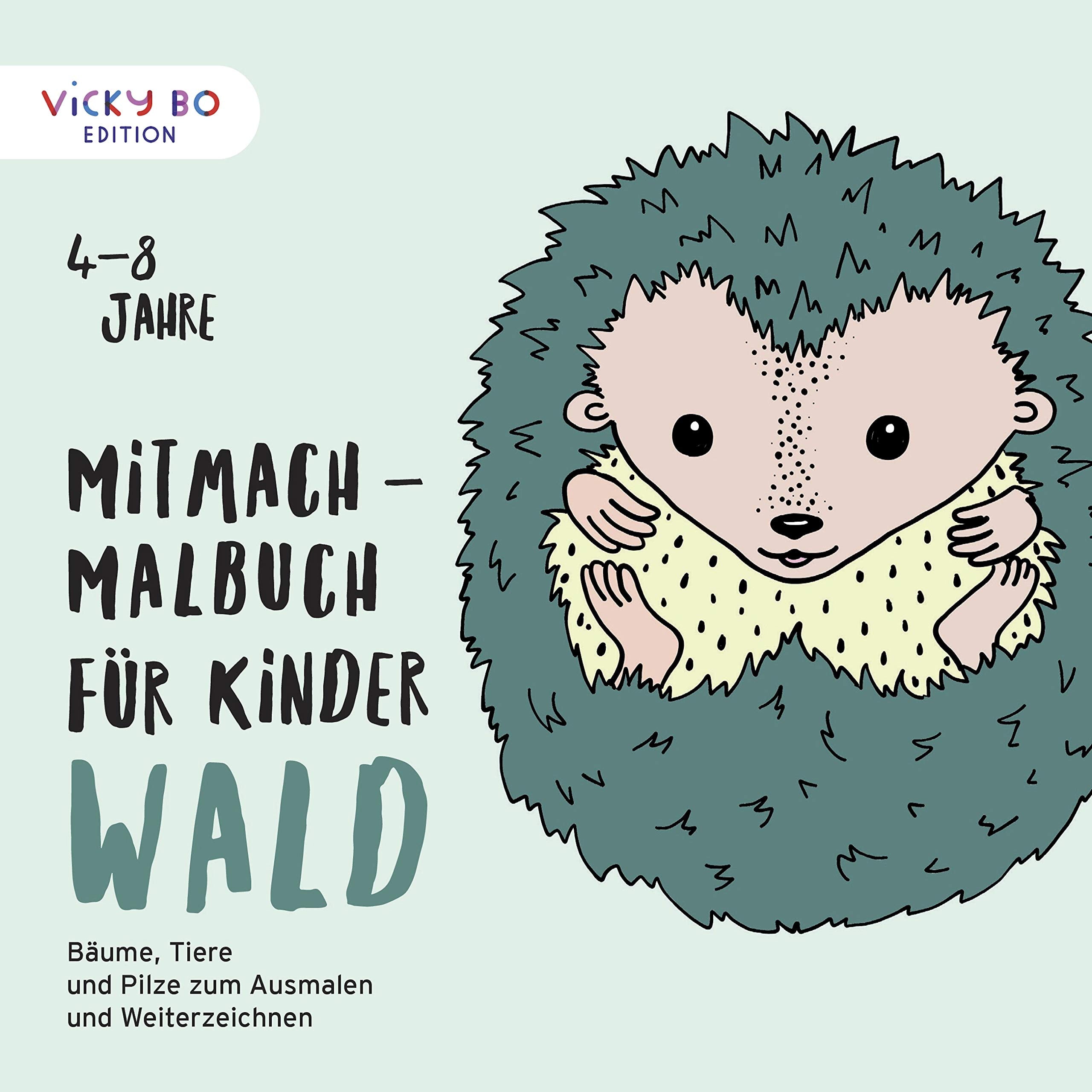 Mitmach-Malbuch für Kinder - WALD Lifestyle