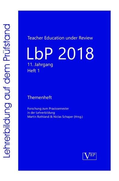 Forschung zum Praxissemester in der Lehrerbildung (Lehrerbildung auf dem Prüfstand) Books