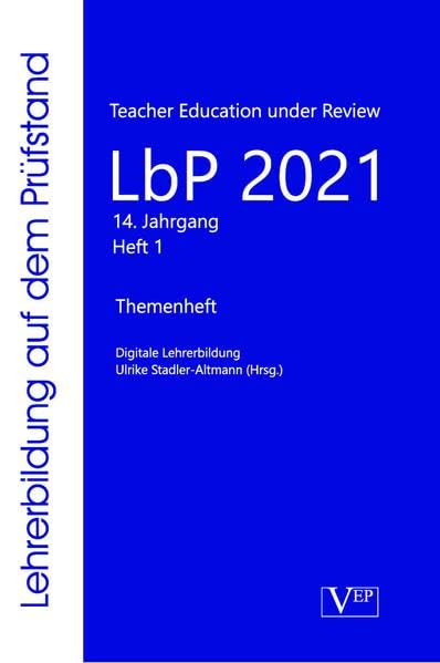 Digitale Lehrerbildung (Lehrerbildung auf dem Prüfstand) Learning & Reference
