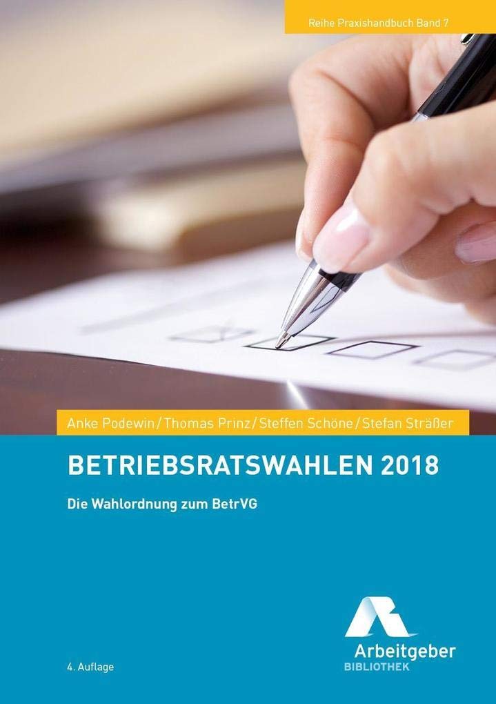 Product Image: Betriebsratswahlen 2018