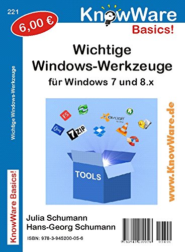 KnowWare Wichtige Windows-Werkzeuge Win 7 und Win 8.1 Books