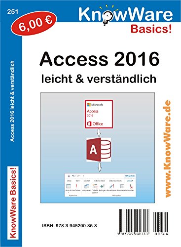 Product Image: KnowWare Access 2016 leicht & verständlich