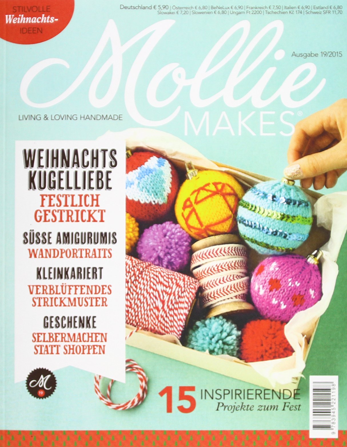 Mollie MAKES / Ausgabe Nr. 19: LIVING AND LOVING HANDMADE Hobbies & Crafts