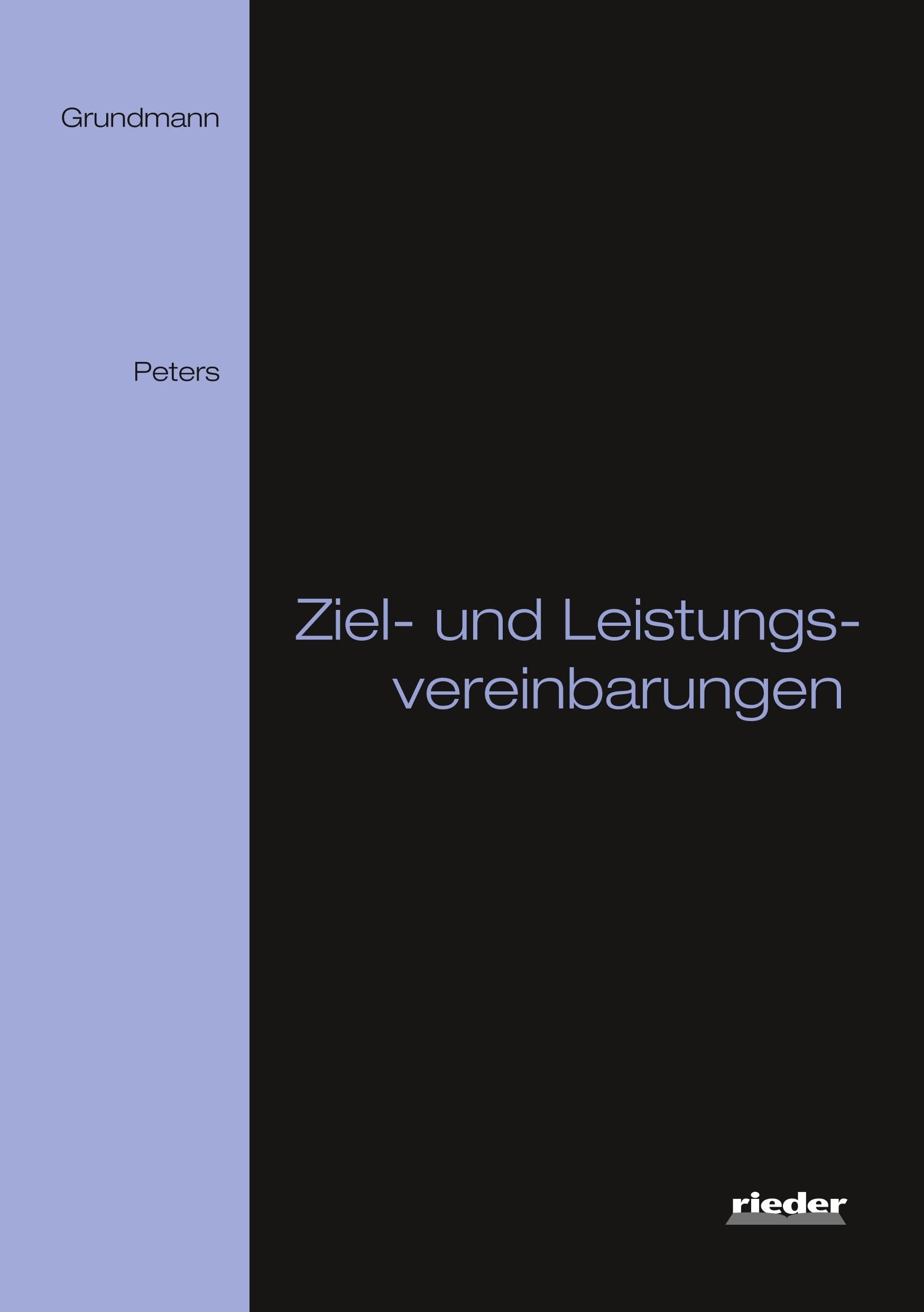 Ziel- und Leistungsvereinbarungen Law