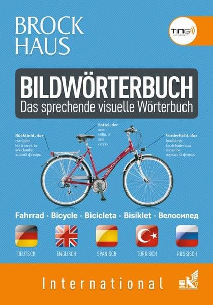 TING: Bildwörterbuch. Das sprechende visuelle Wörterbuch: Für Kinder und Erwachsene * 5 Sprachen * 2000 farbige Abbildungen: Für Kinder und ... Türkisch und Russisch. 30.000 Vokabeln Foreign Languages ​​& Dictionaries