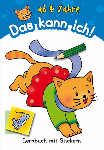 Product Image: Das kann ich!: Mal- und Stickerbuch ab 4 Jahre
