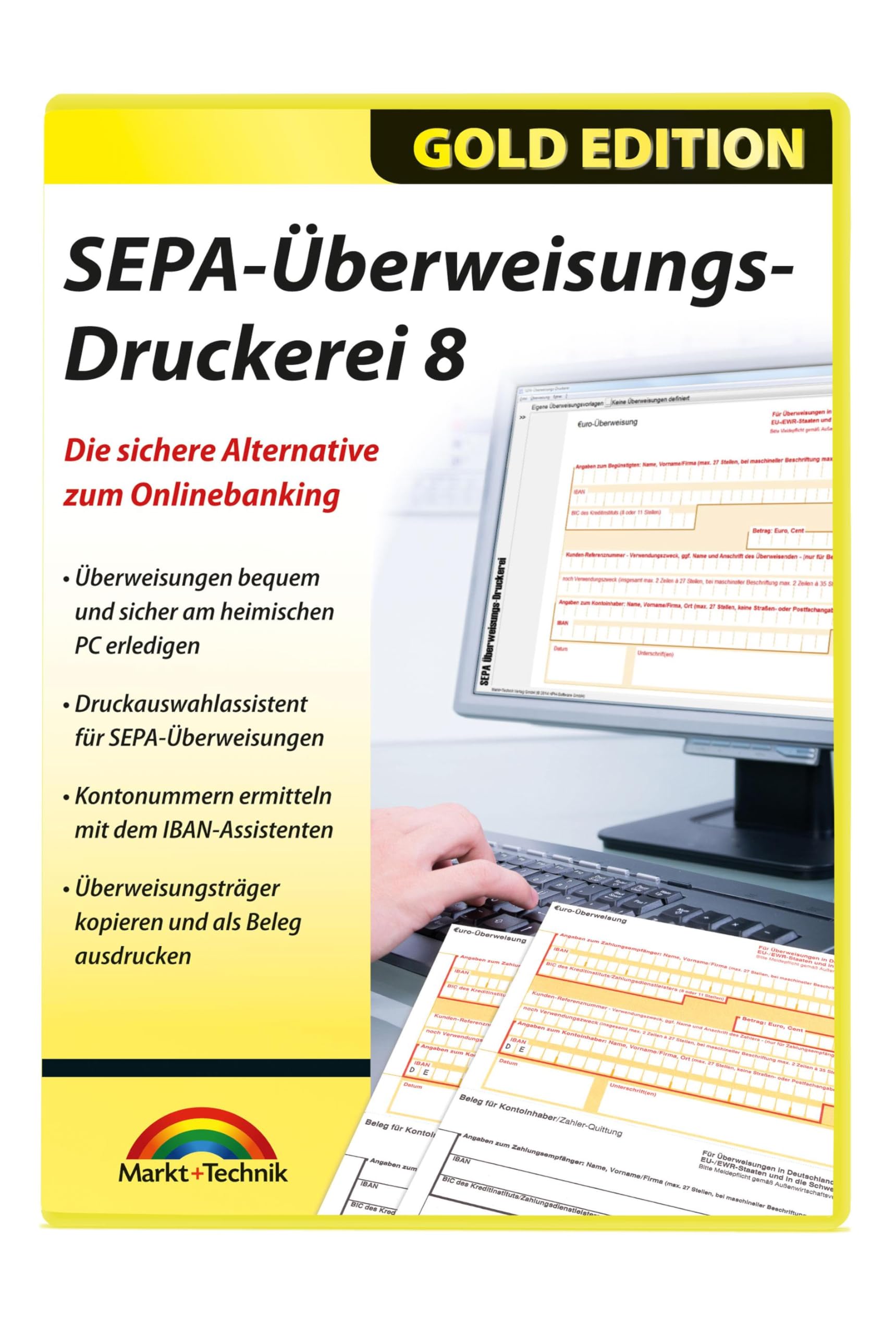 SEPA Überweisungs Druckerei 8: Die sichere Alternative zum Online-Banking Business & Technology