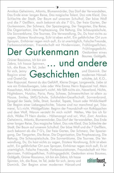 Der Gurkenmann und andere Geschichten Contemporary literature