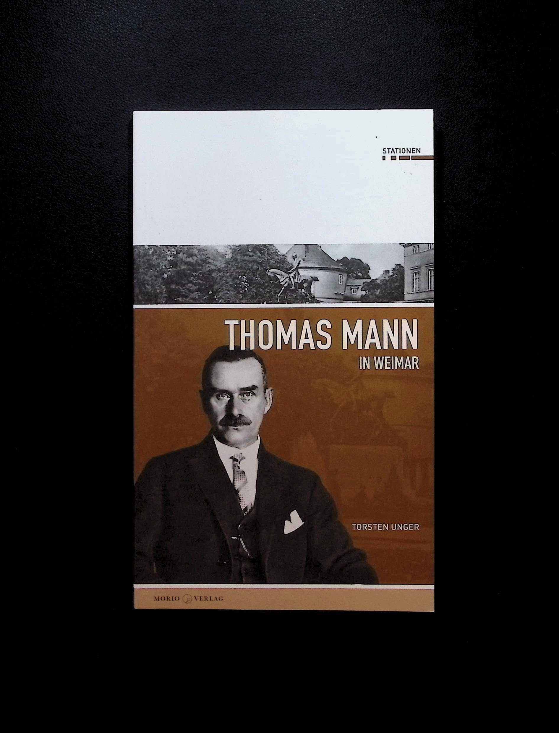 Thomas Mann in Weimar Contemporary literature Books