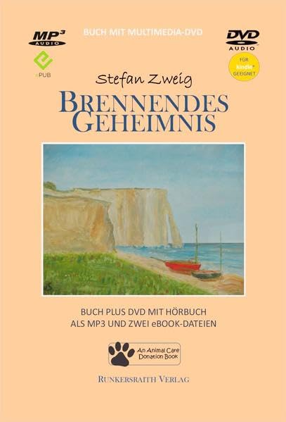 Brennendes Geheimnis - Taschenbuch mit Multimedia DVD als Audio-DVD mit Hörbuch als MP3-Datei, eBook als ePub und für Kindle - Audiobook, MP3 Audio, Audio-CD, MP3-Ausgabe, Hörbuch, Gelesene Literatur Contemporary literature Books