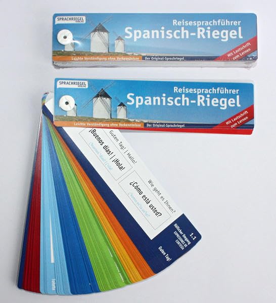 Spanisch-Riegel: Reisesprachführer zum Zeigen (Sprachriegel: Der Reisesprachführer zum Zeigen und Sprechen) Leisure, Home & Garden