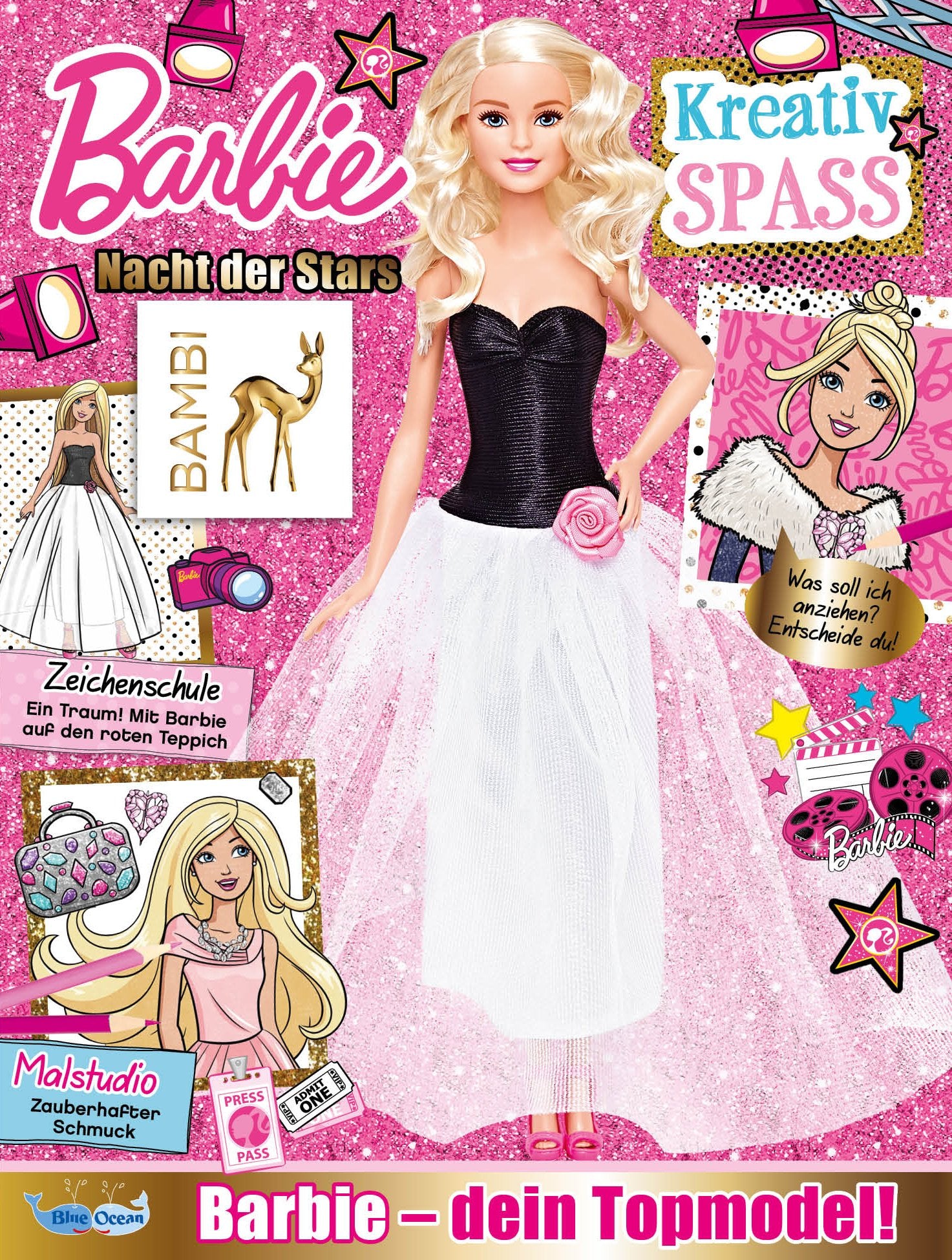 Barbie KreativSPASS Magazin Nr.06/2016 - Nacht der Stars Books