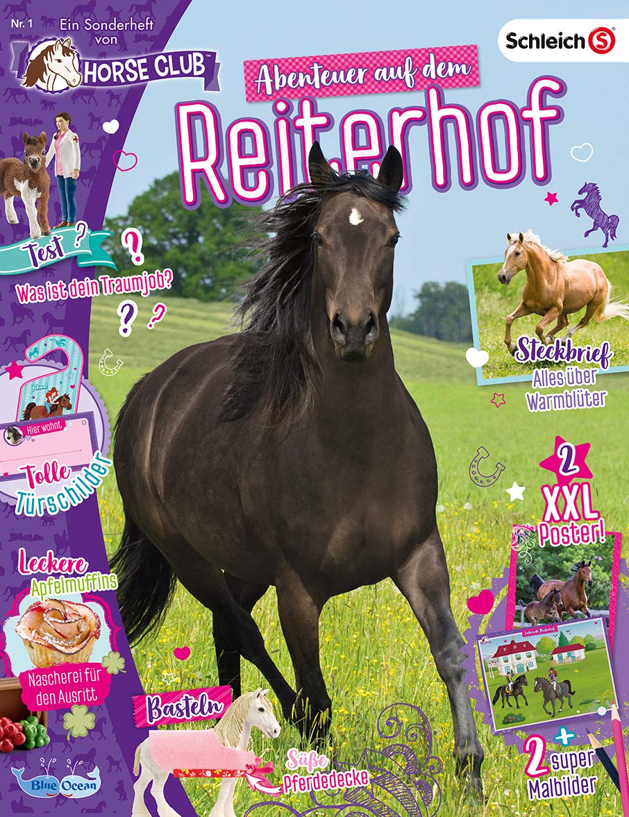 Horse Club Sonderheft: Abenteuer auf dem Reiterhof Books