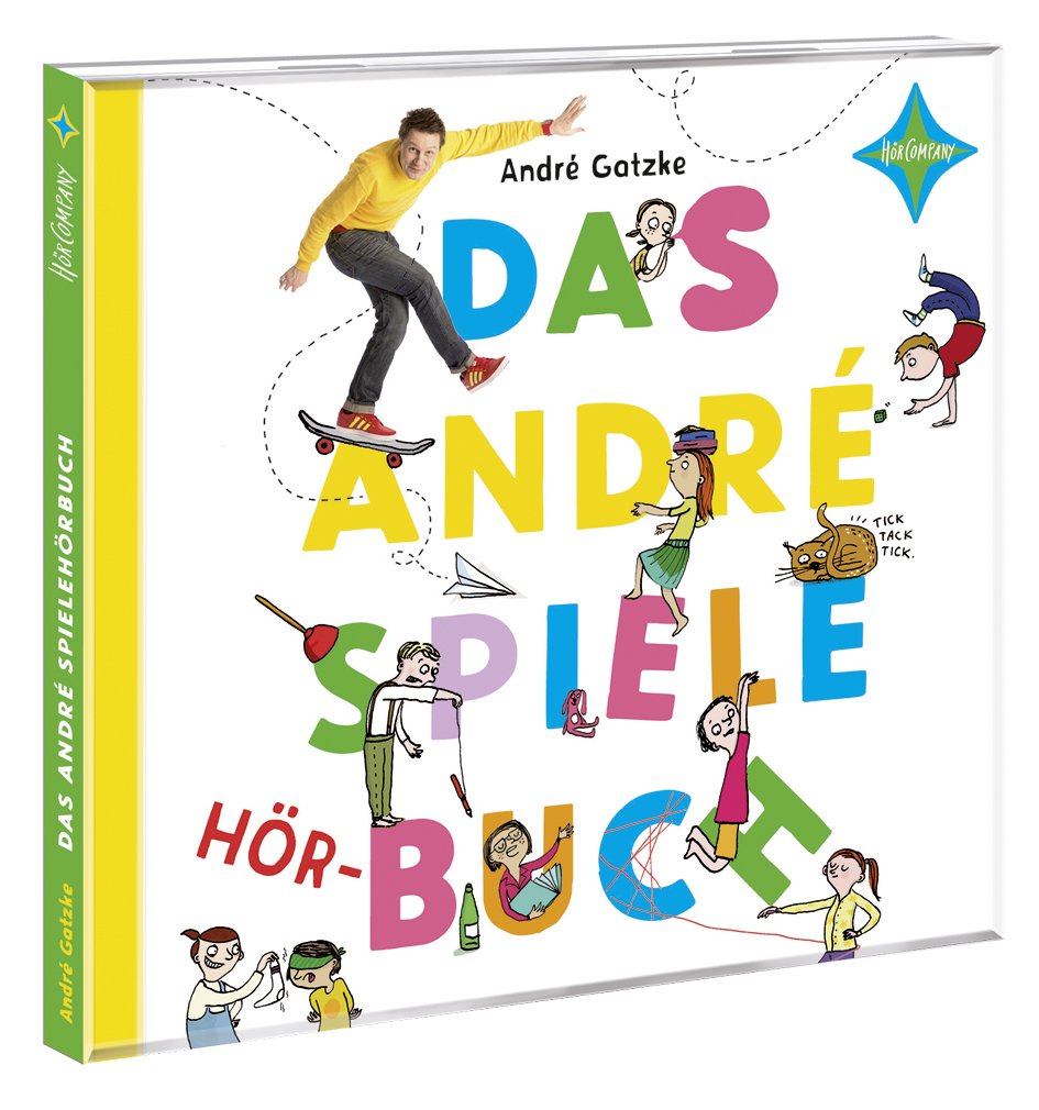 Das André-Spiele-Hörbuch: 66 Spiele für drinnen, draußen und unterwegs. Sprecher: André Gatzke. 1 CD. Laufzeit ca. 38 Min. Non-fiction