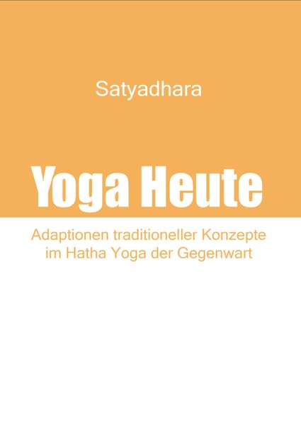 Yoga Heute: Untertitel: Adaptionen traditioneller Konzepte im Hatha Yoga der Gegenwart Medicine