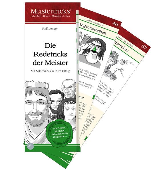 Die Redetricks der Meister: Mit Salomo & Co. zum Erfolg (Meistertricksfächer: Mit Salomo & Co. zum Erfolg) Lifestyle