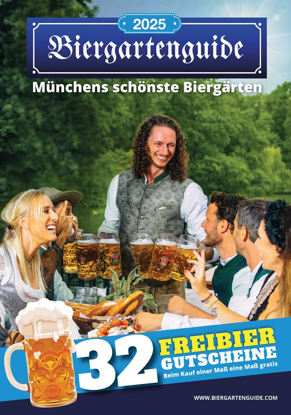 Product Image: Biergartenguide 2025: Münchens schönste Biergärten