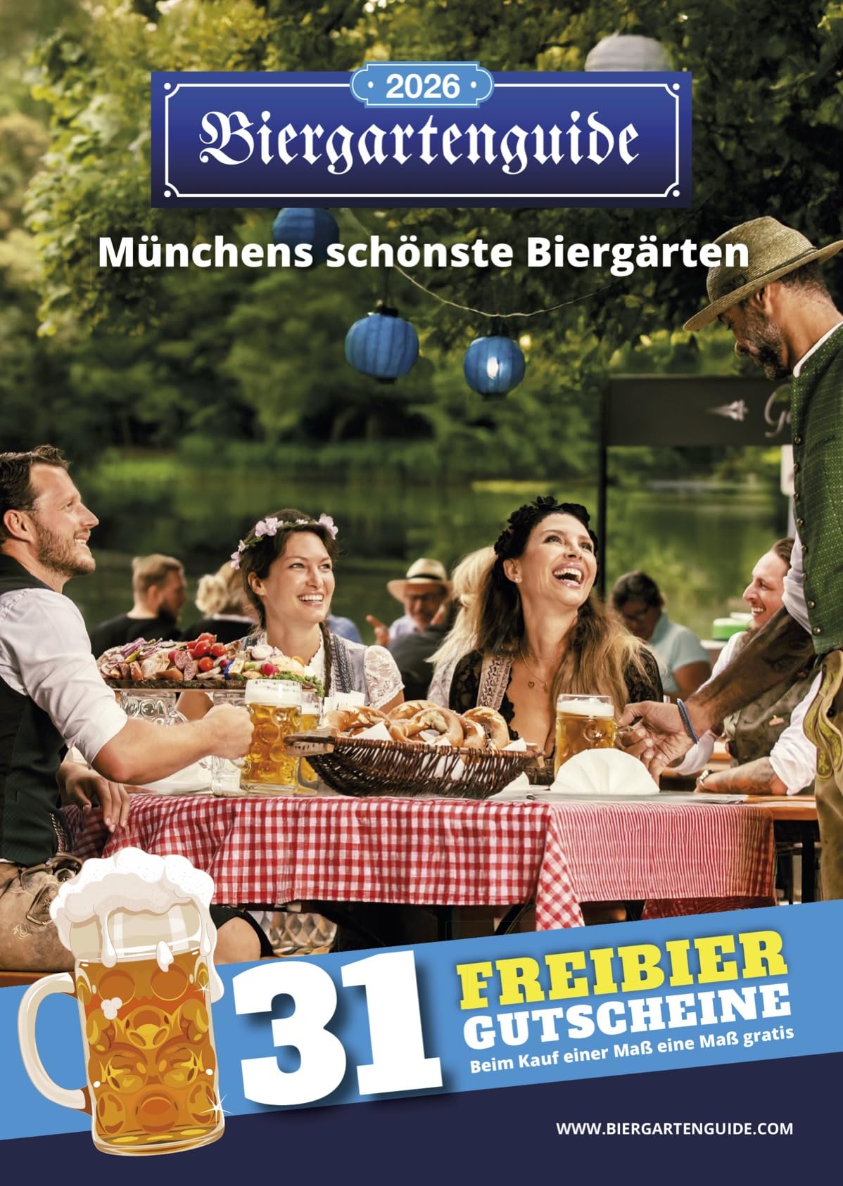 Biergartenguide 2026: Münchens schönste Biergärten Books