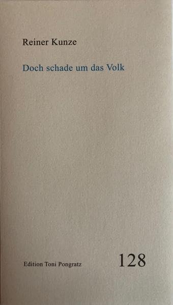 Doch schade um das Volk (Heftreihe) Poetry
