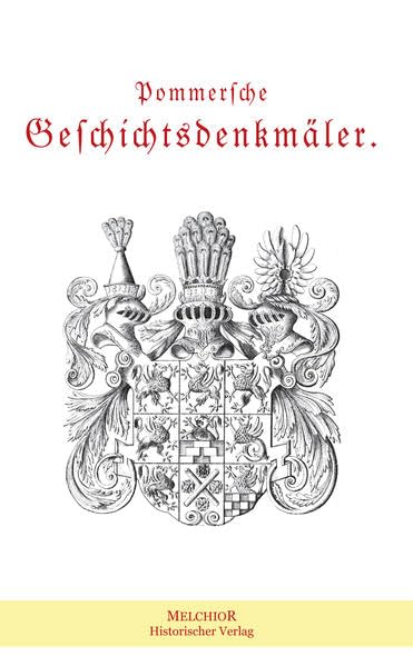Pommersche Geschichtsdenkmäler Natural Sciences