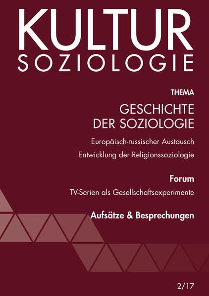 Geschichte der Soziologie (Kultursoziologie) Law