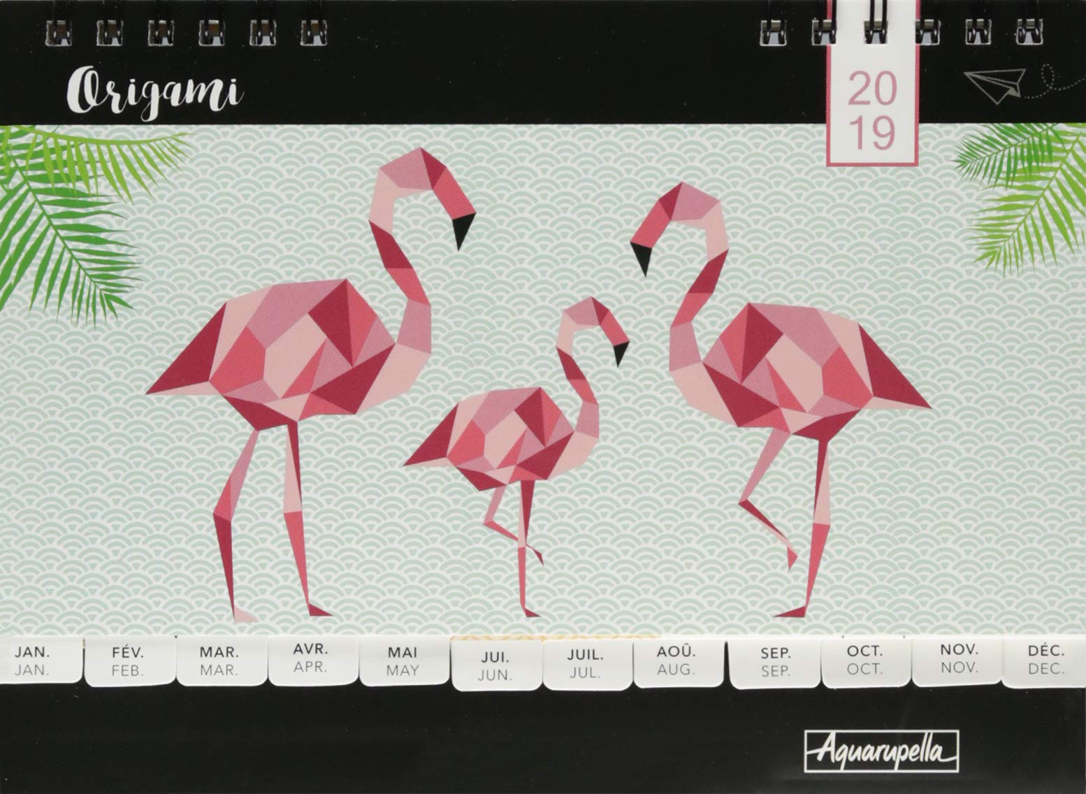 Aquarupella 2019 Origami Tischaufstellkalender: 3 Film, Art & Culture