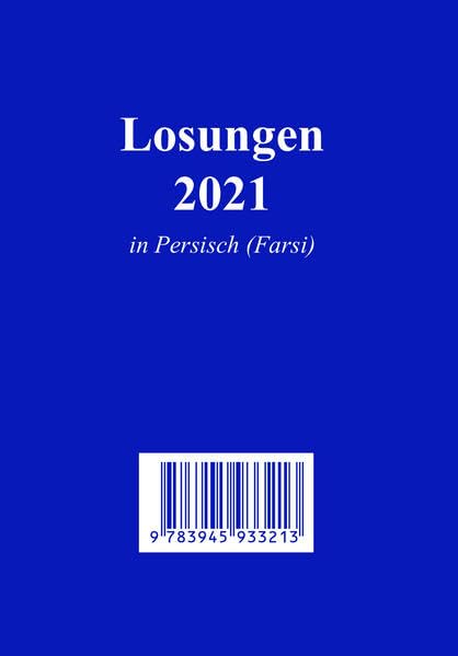 Losungen 2021 in Persisch Religion & Esotericism