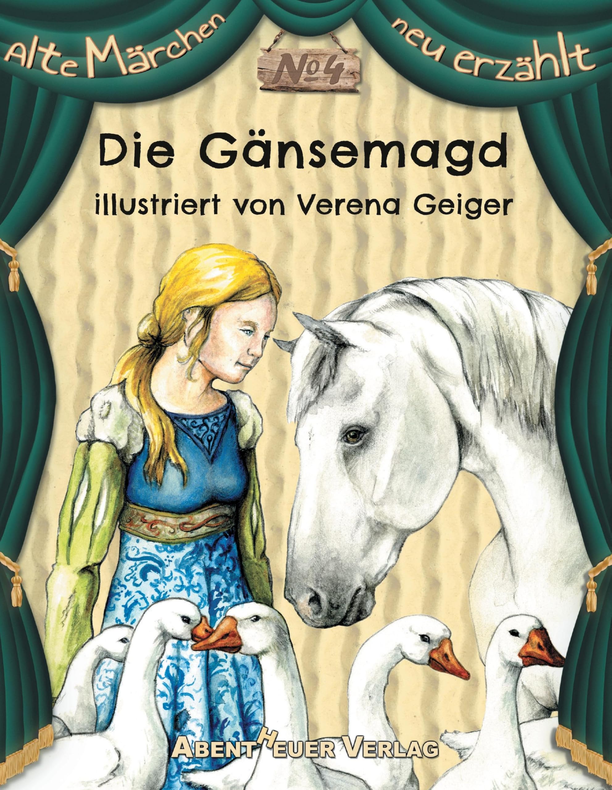 Die Gänsemagd: Bilderbuch (Alte Märchen neu erzählt) Contemporary literature