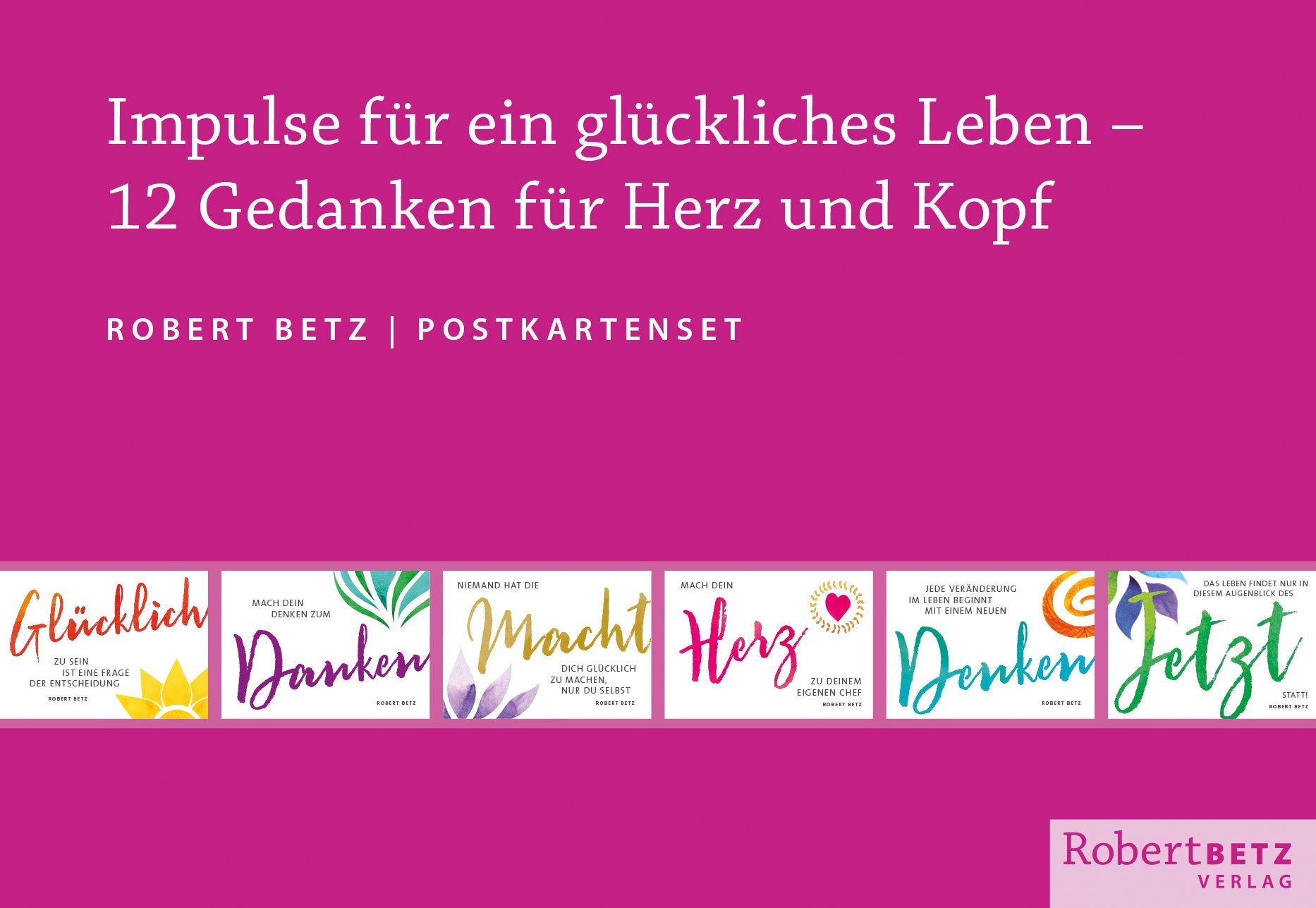 Impulse für ein glückliches Leben: 12 Gedanken für Herz und Kopf Stationery