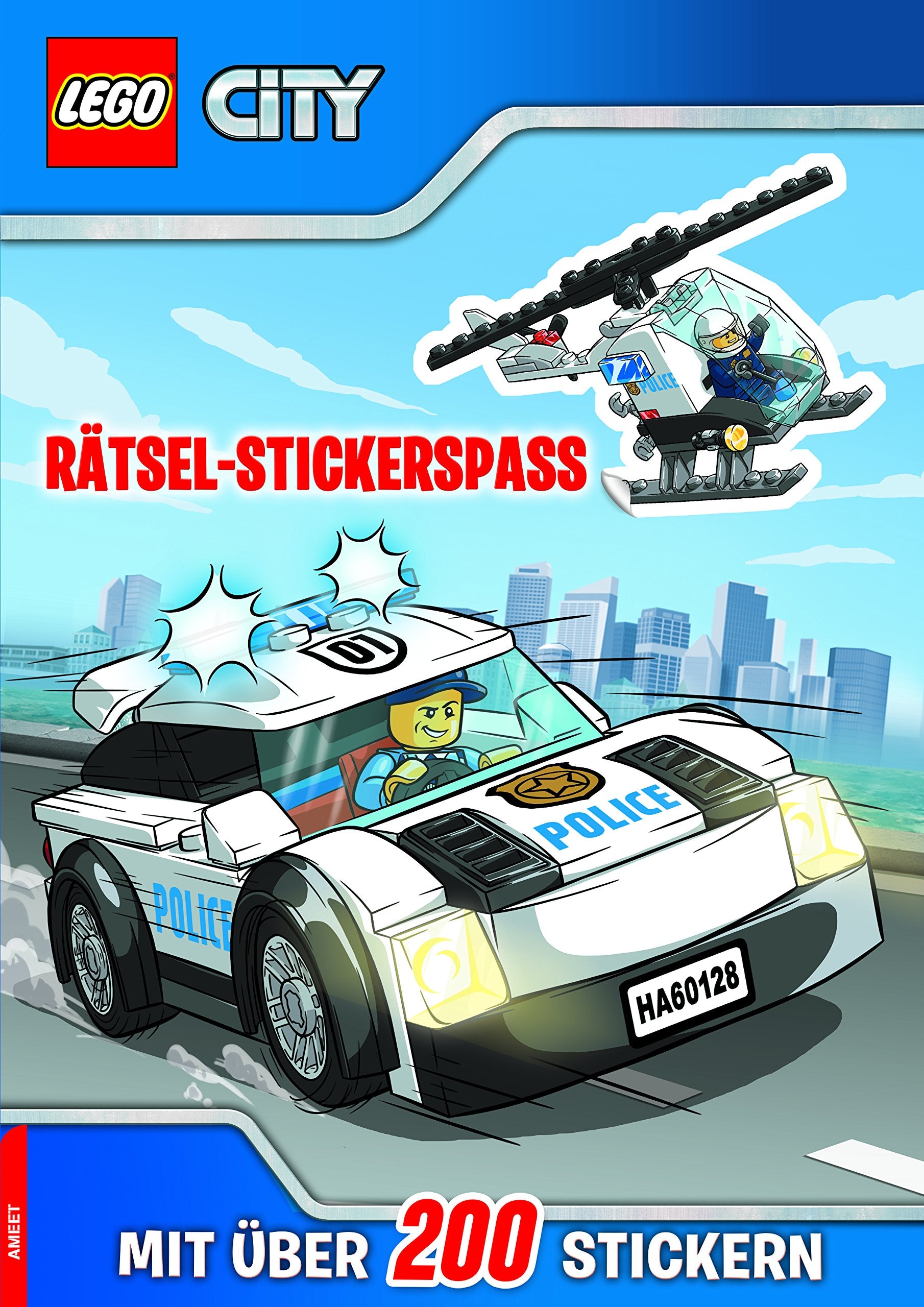 LEGO® CITY(TM) Rätsel-Stickerspass mit über 200 Stickern book