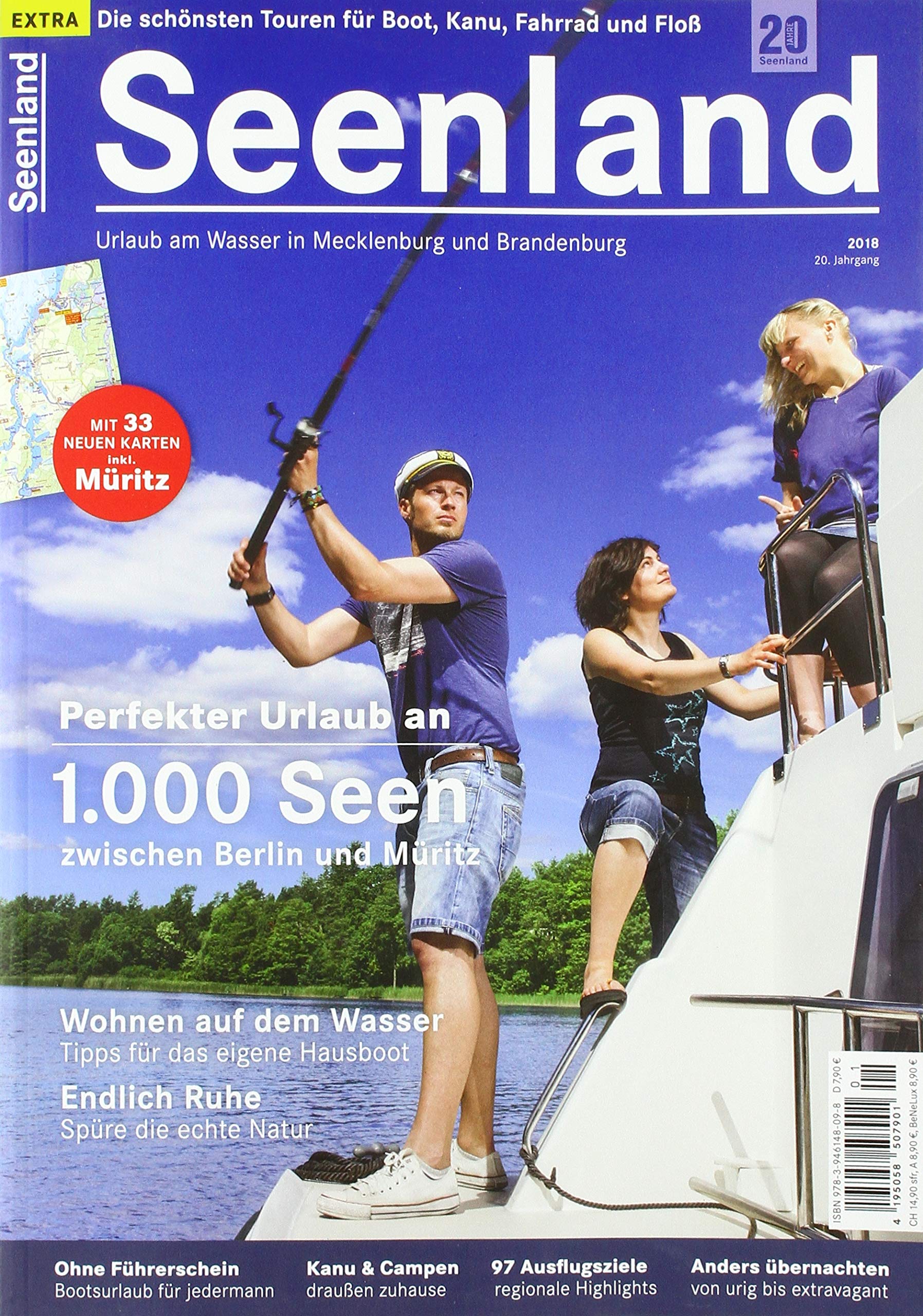 Seenland: Urlaub am Wasser in Mecklenburg und Brandenburg. 20. Jahrgang Books