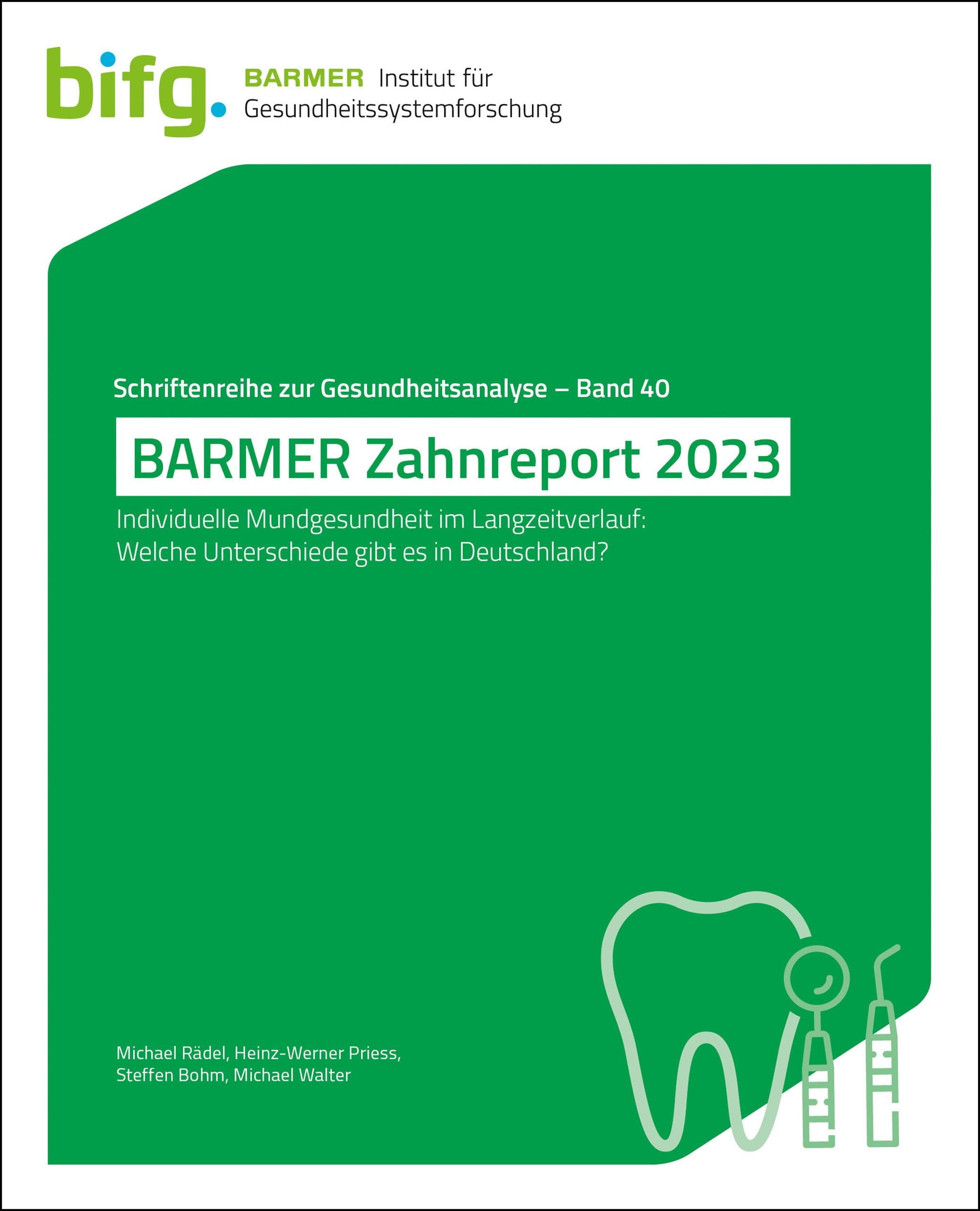 Product Image: BARMER Zahnreport 2023